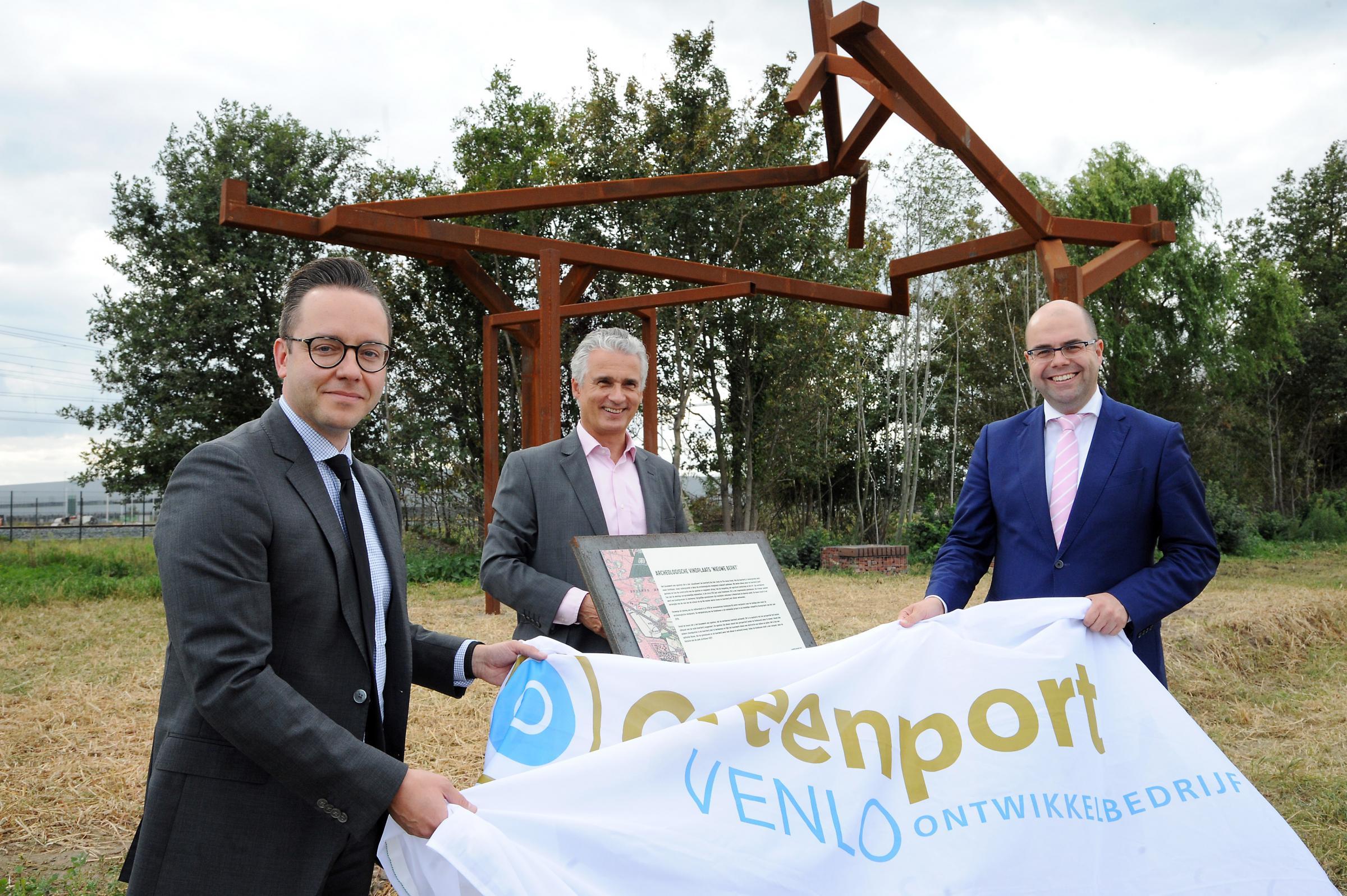 Archeologische vindplaats aan Greenport Bike Way