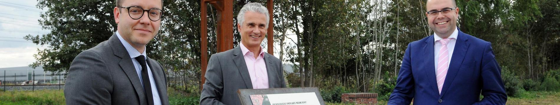 Archeologische vindplaats aan Greenport Bike Way