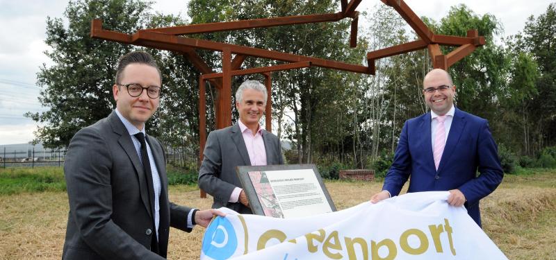 Archeologische vindplaats aan Greenport Bike Way