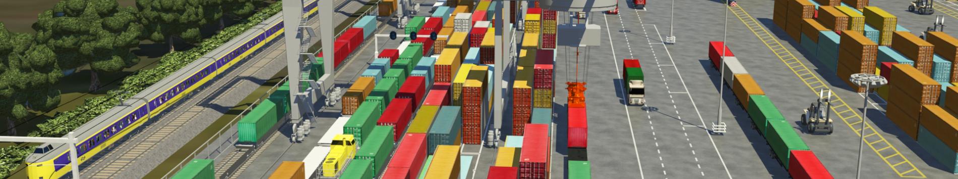 Geslaagde testrit op nieuwe railterminal