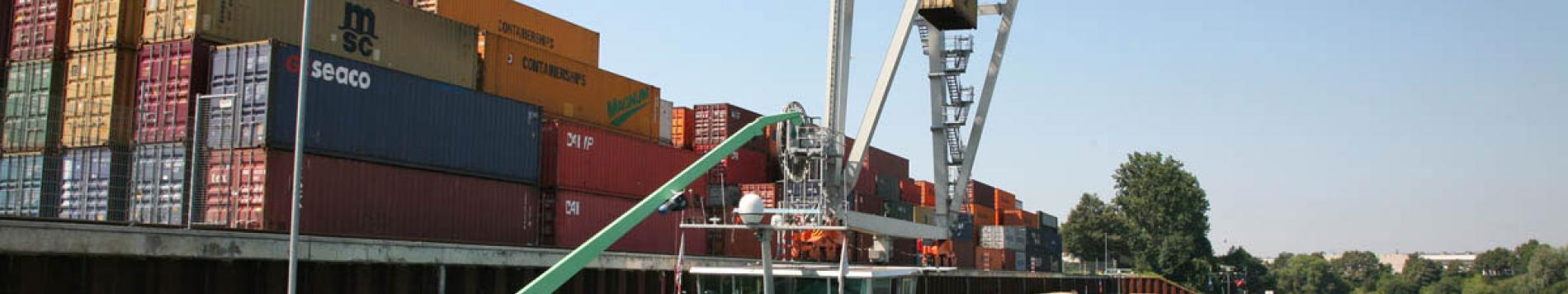 Bargeterminals: Venlo, Wanssum