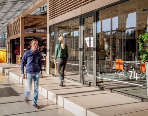 Vestigen op de campus