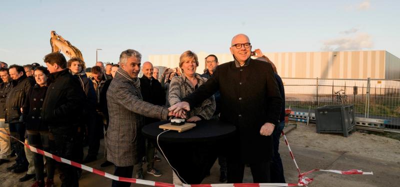 Inschuiven spoortunnel Heierhoevenweg Greenport Venlo