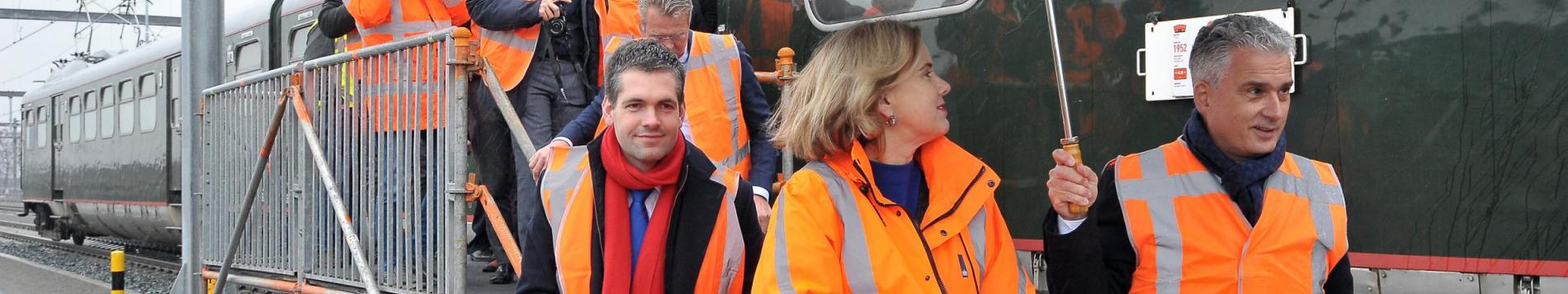 Minister Cora vanNieuwenhuizen levert nieuw spoor Venlo op
